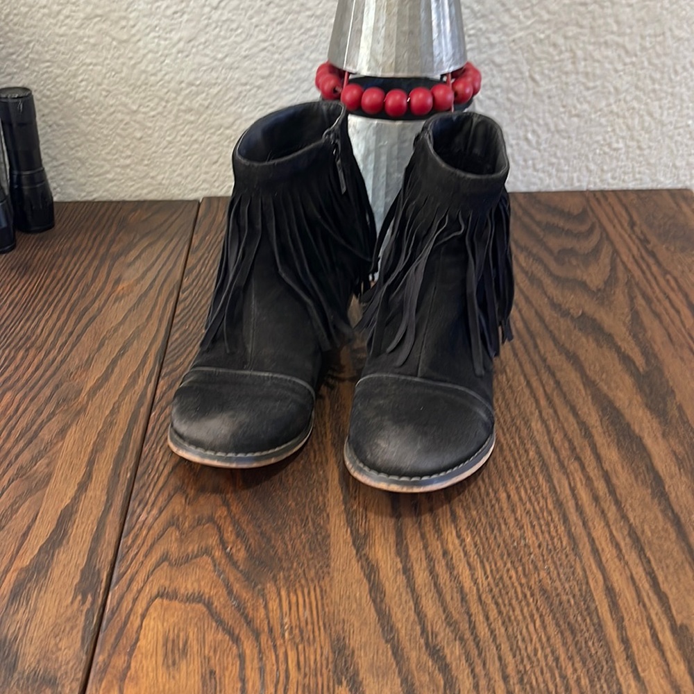 Fringe Booties